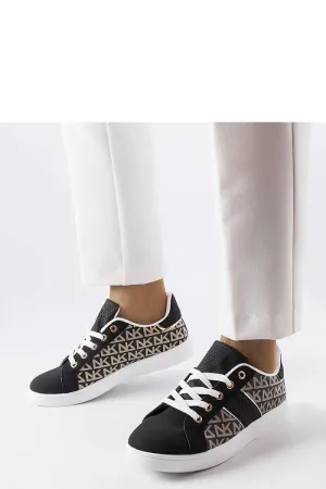 Elegant black sneakers