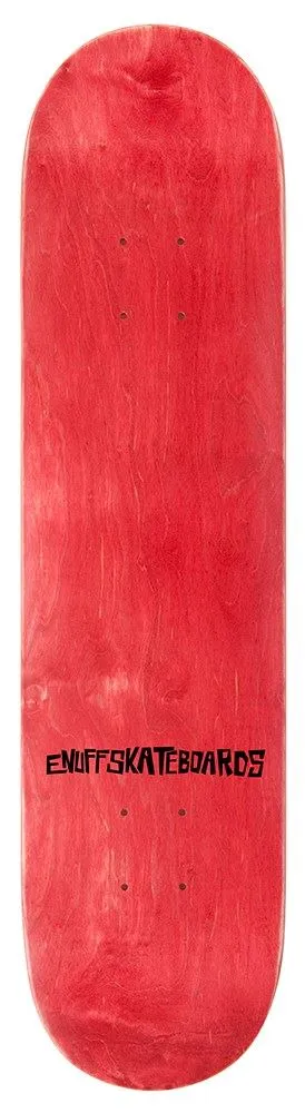 Enuff Classic Skateboard Deck - Red - 7.75"