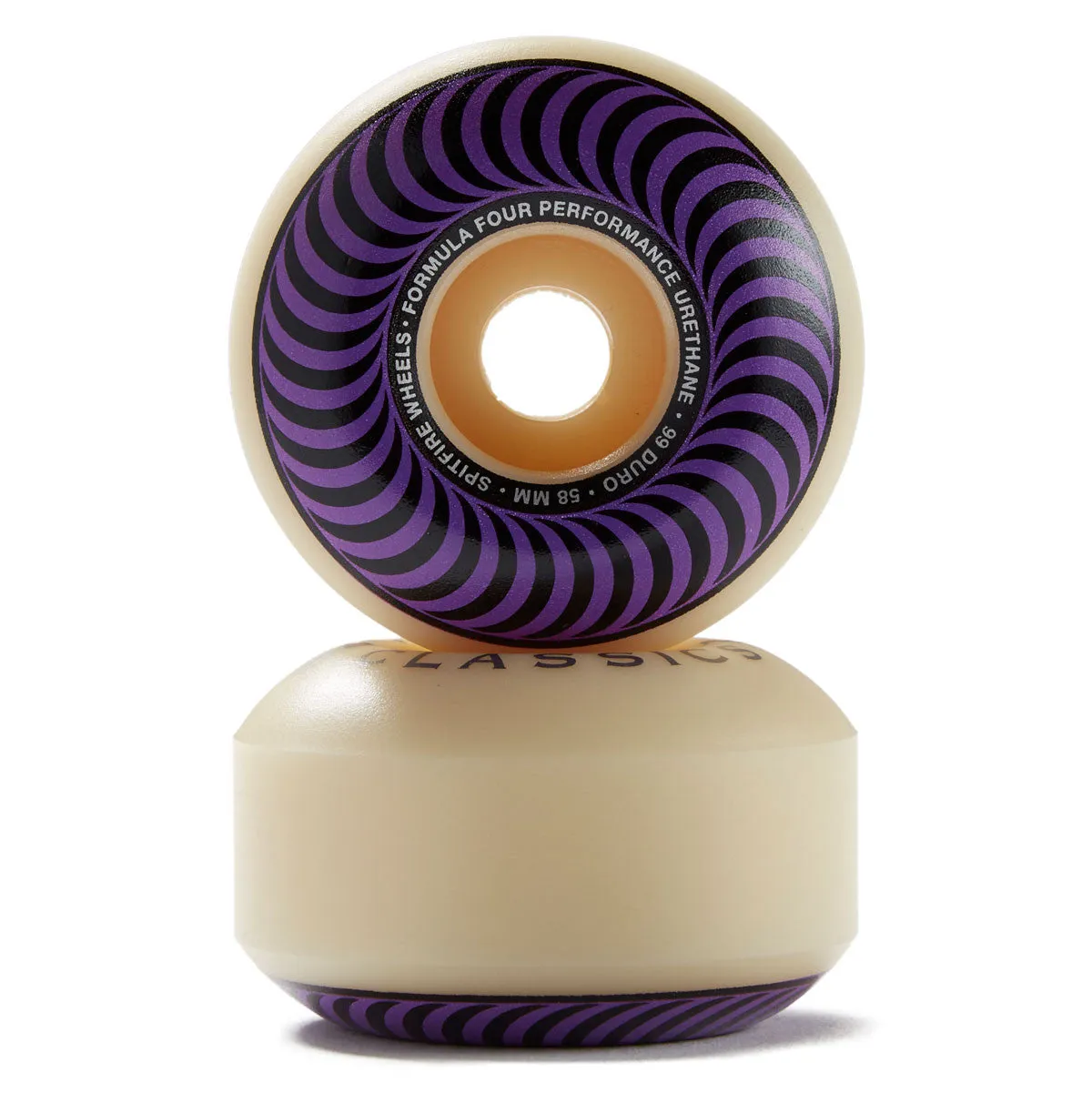 F4 Classic Wheels Purple 58mm 99D