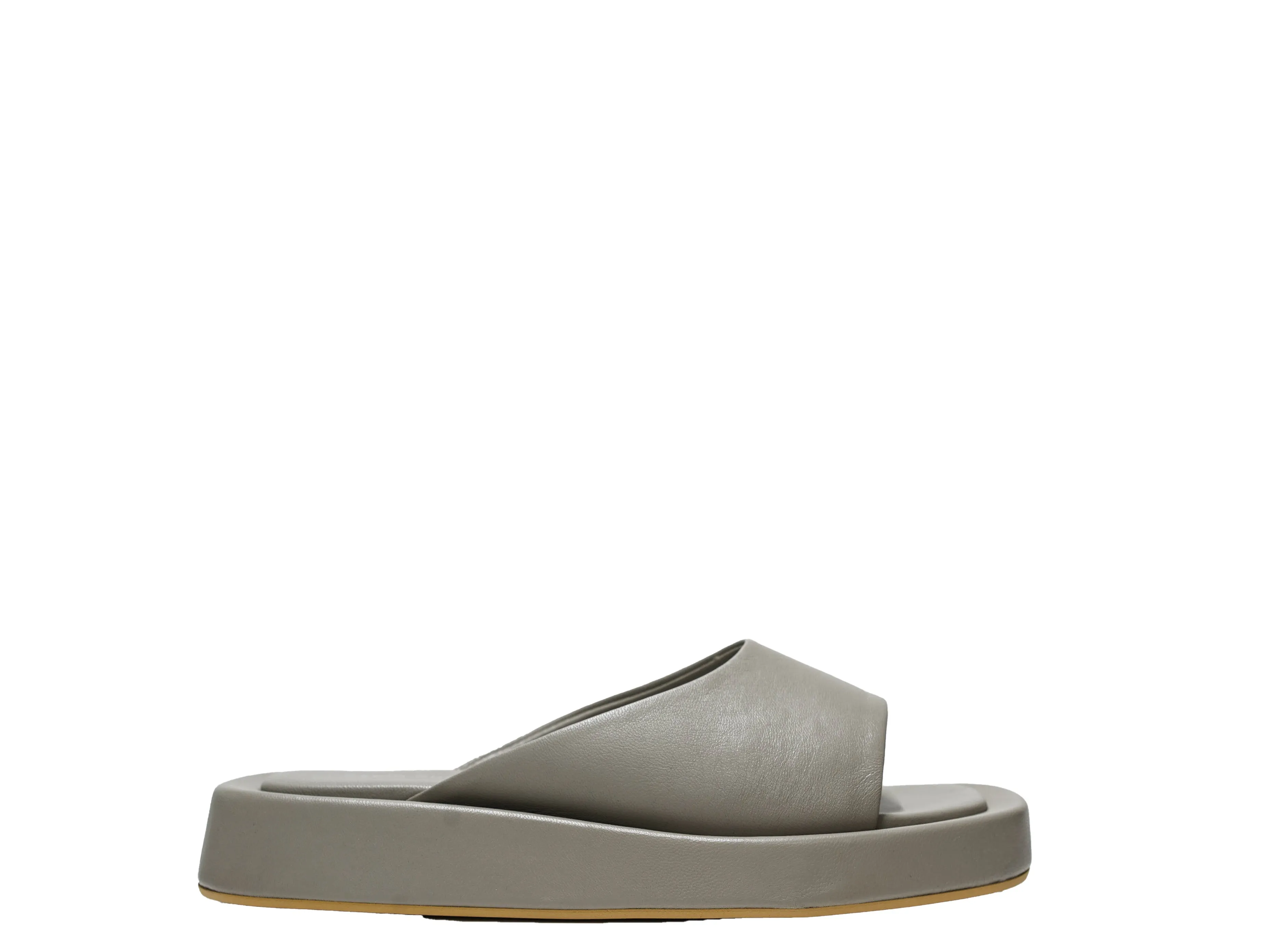 Fabio Rusconi Women’s Grey Leather Slide TINA
