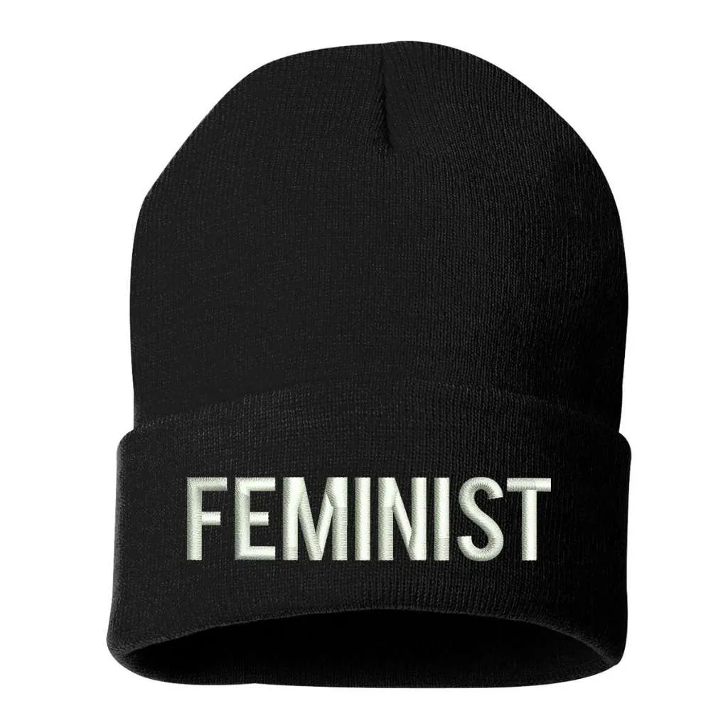 Feminist  Cuffed Beanie Hat