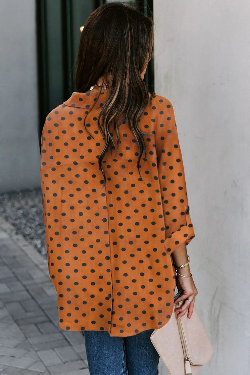 Floral Print Buttoned Long Sleeve Shirt