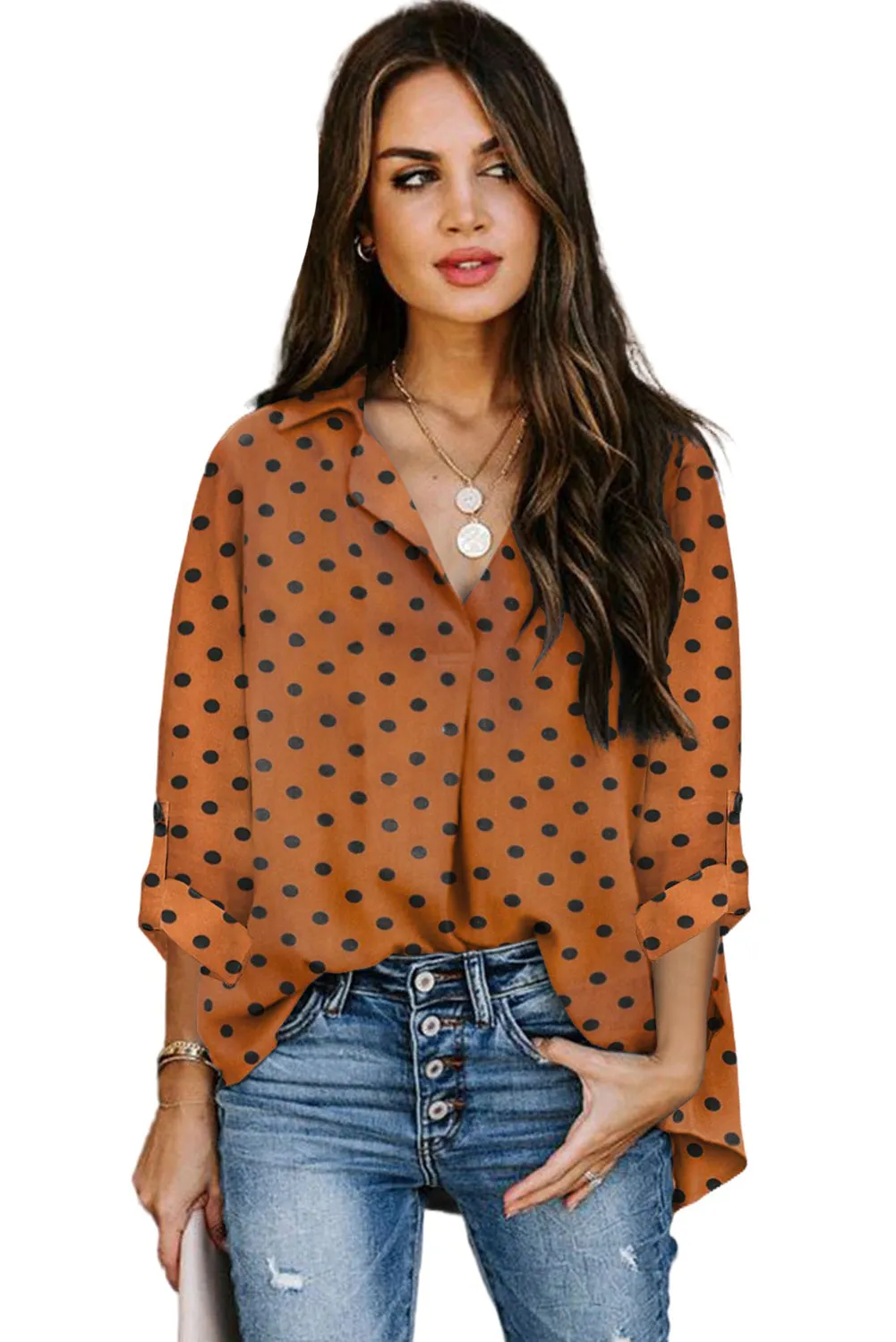 Floral Print Buttoned Long Sleeve Shirt