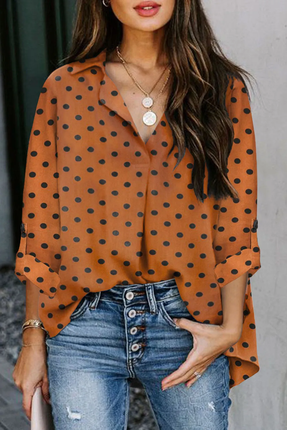 Floral Print Buttoned Long Sleeve Shirt