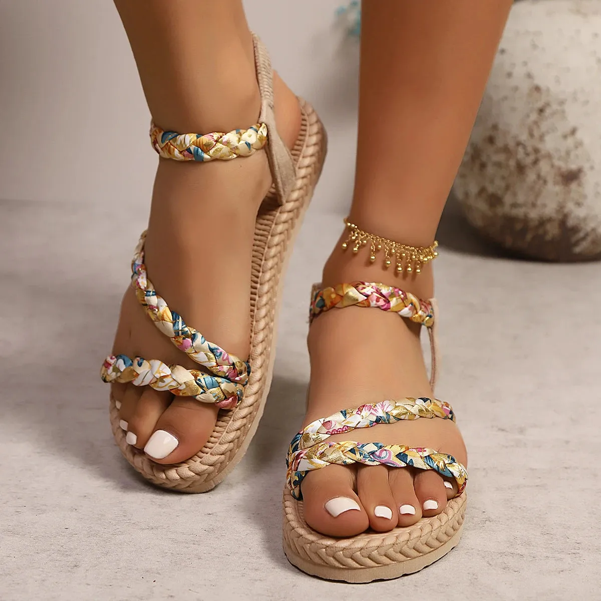Floral Sandals