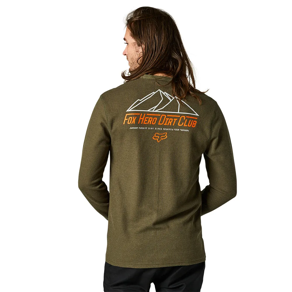 Fox Hero Dirt Ls Thermal - Fatigue Green