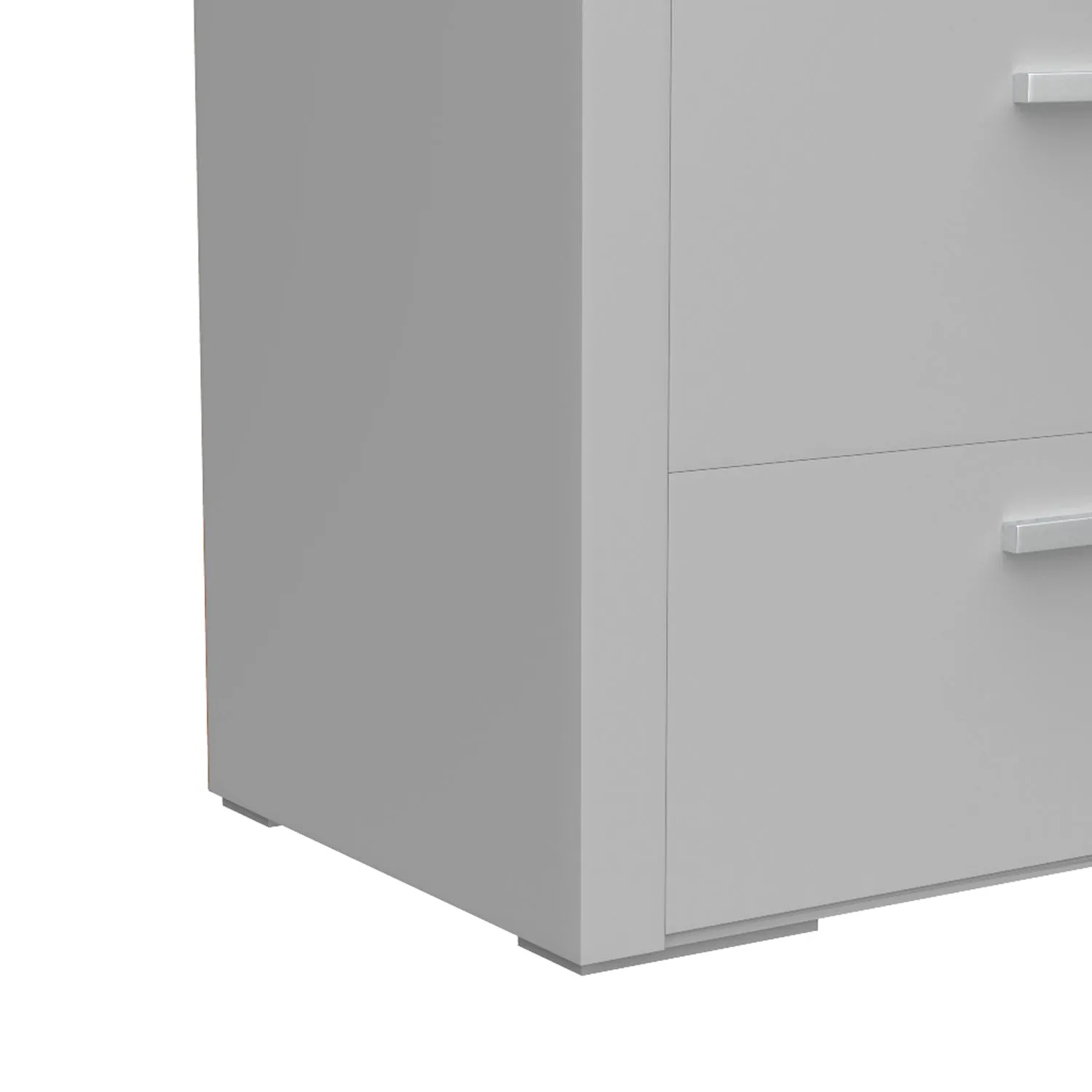 Gabriella 6 drawer chest storage for nursery bedroom, light grey