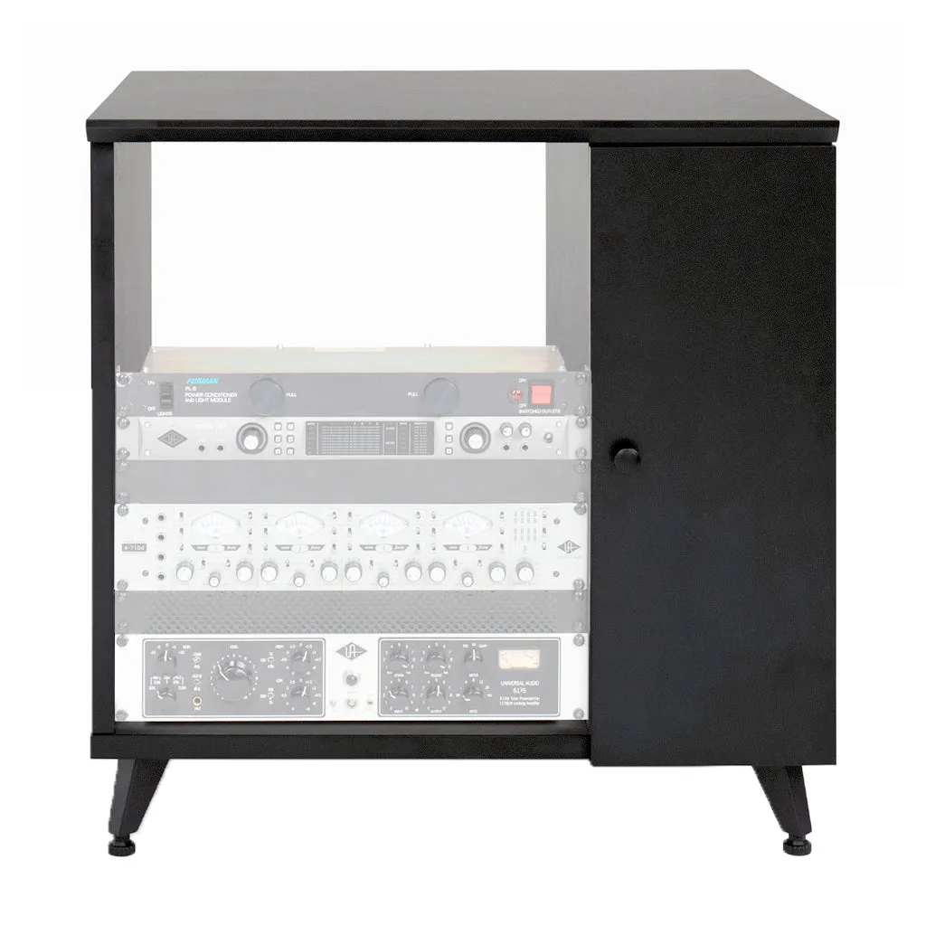 GATOR Elite Studio Sidecar Rack W/Shelf Black