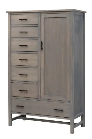 Generations - Hardwood Amish Door and Drawer Chest