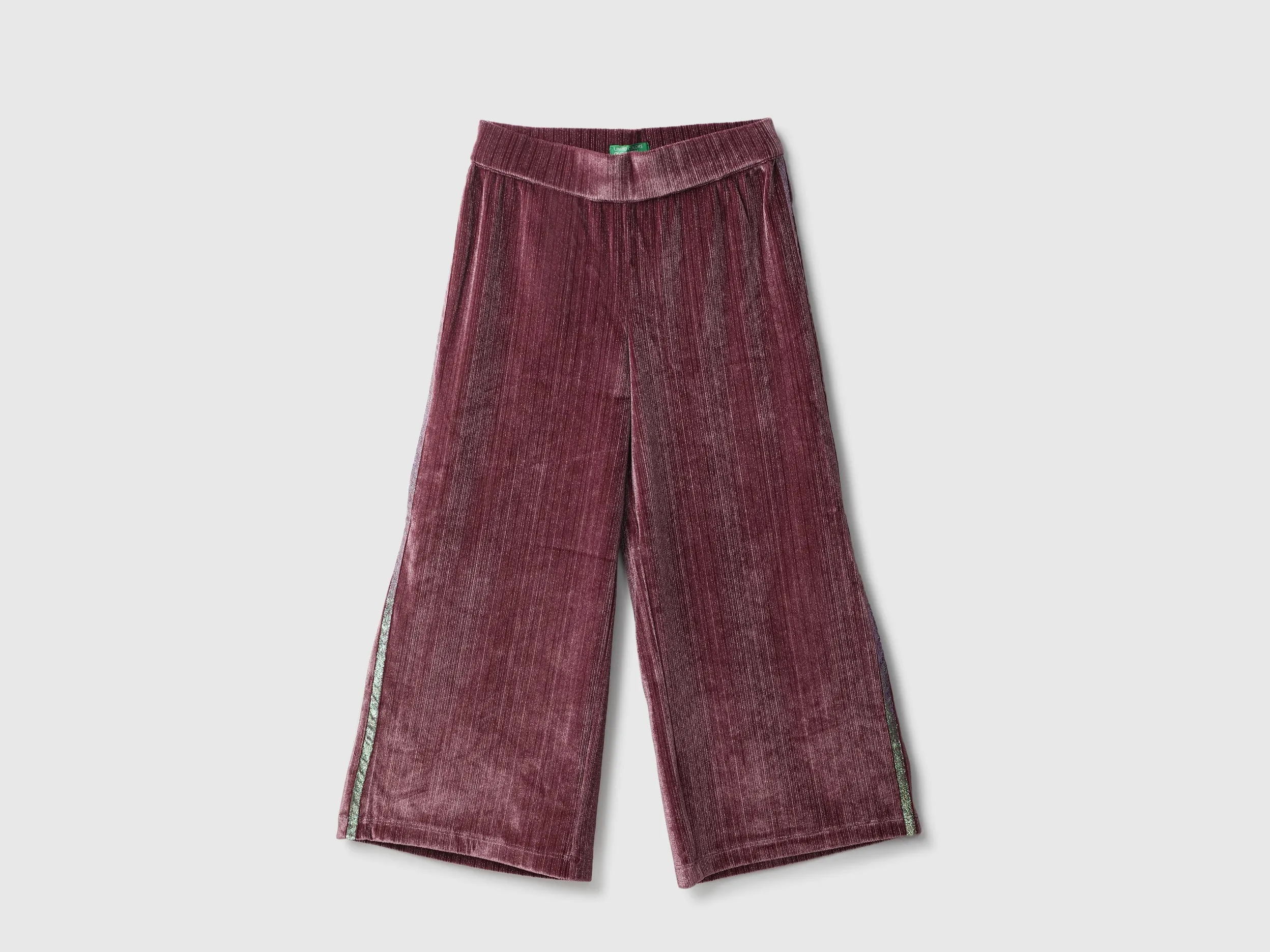 Girls Self Designed Regular Fit Palazzos