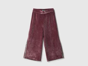 Girls Self Designed Regular Fit Palazzos