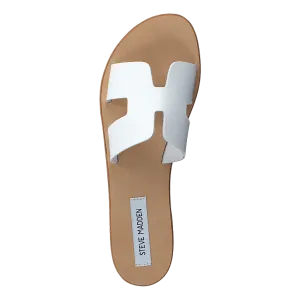 Grayson Slide White Leather