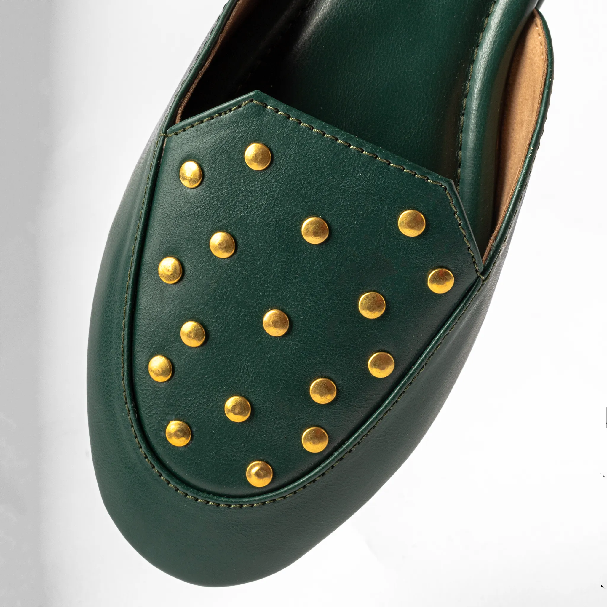 Green Studded Loer