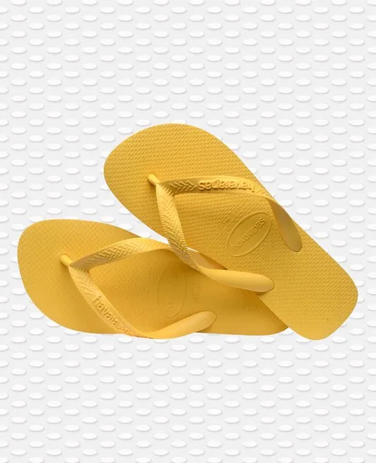 Havaianas Top Gold/Yellow Flip Flops