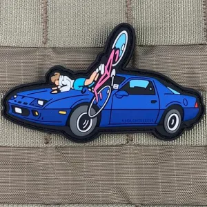 HEAD OVER HEELS STACY WAYNE'S WORLD PVC MORALE PATCH