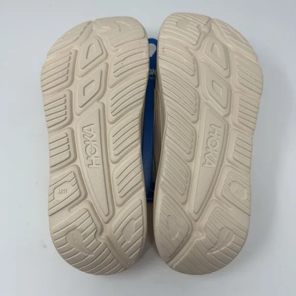 Hoka Ora Recovery 3 Slide Mens 11 Tan Beige Slip On Sandal Comfort Vanilla NEW