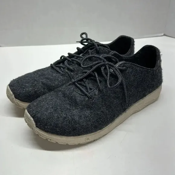 Icebug Eide Wool RB9X Dark Grey Gray Sneakers Lace Up Shoes Men's Size 11