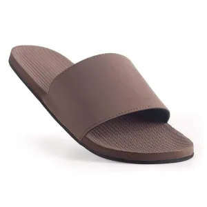 INDOSOLE ESSNTLS WOMENS SLIDE SANDALS - SOIL