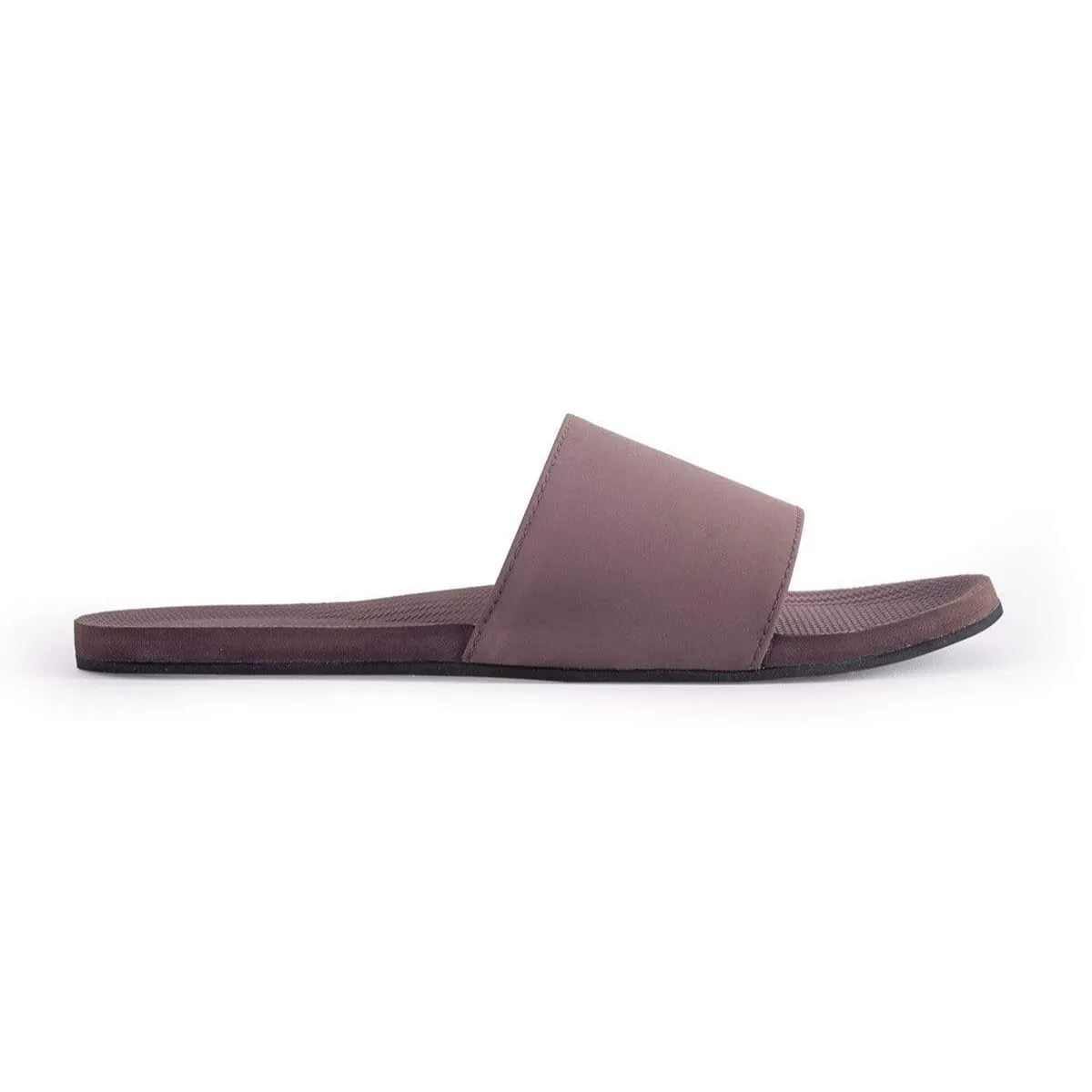 INDOSOLE ESSNTLS WOMENS SLIDE SANDALS - SOIL
