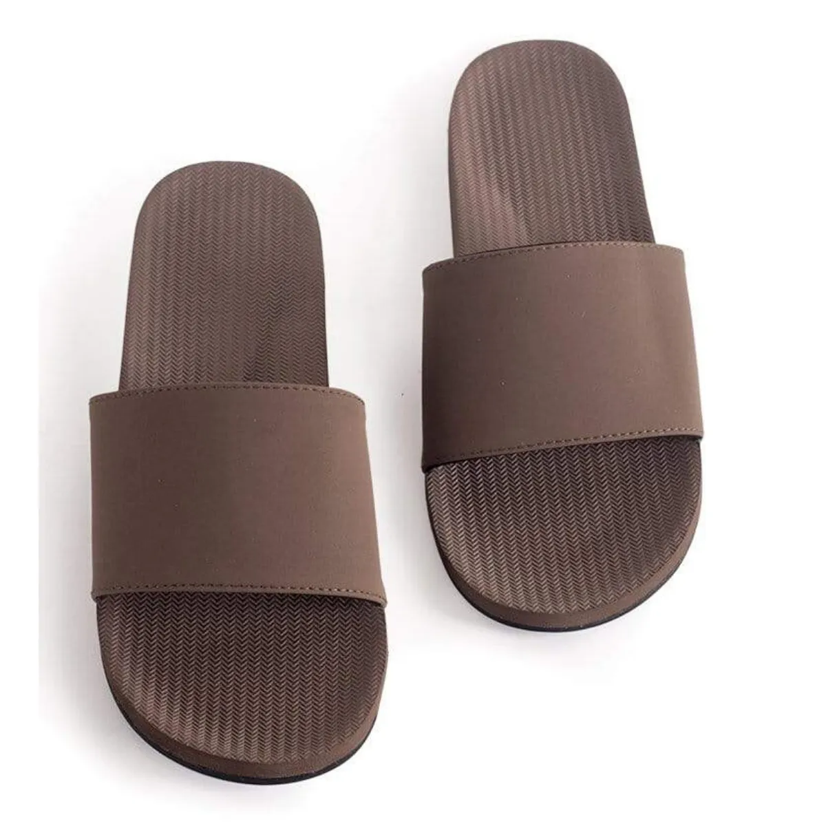INDOSOLE ESSNTLS WOMENS SLIDE SANDALS - SOIL