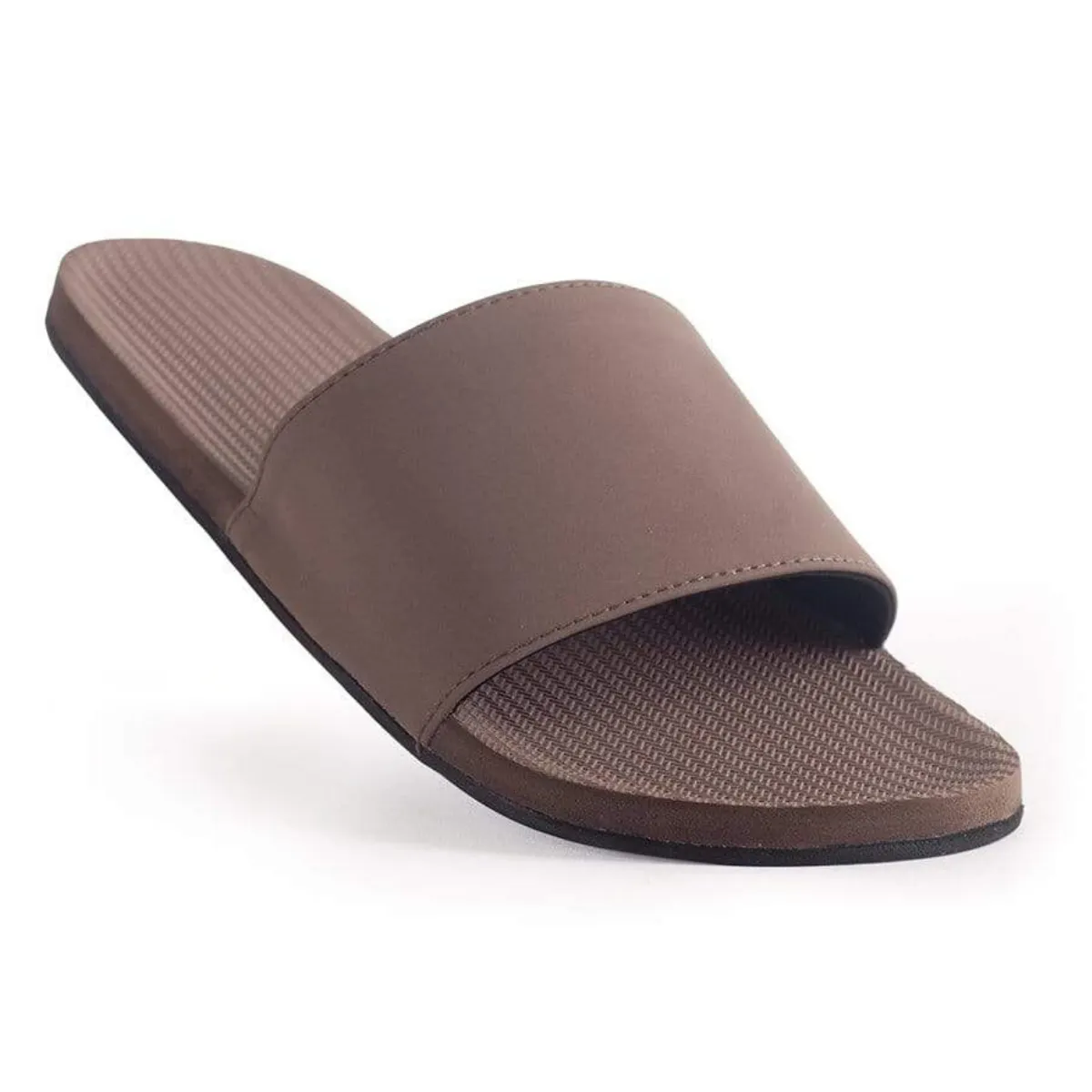 INDOSOLE ESSNTLS WOMENS SLIDE SANDALS - SOIL