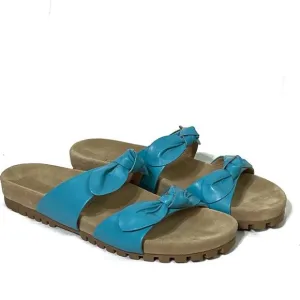 Jack Rogers Women's Rose Double Knot Slide Sandals 8.5 NWOB