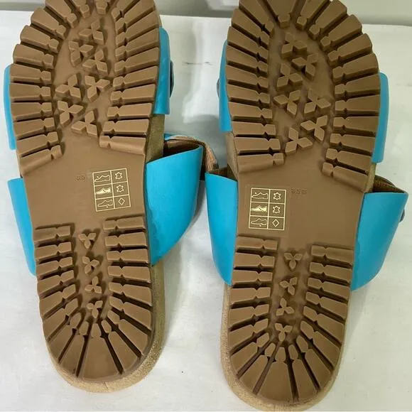 Jack Rogers Women's Rose Double Knot Slide Sandals 8.5 NWOB