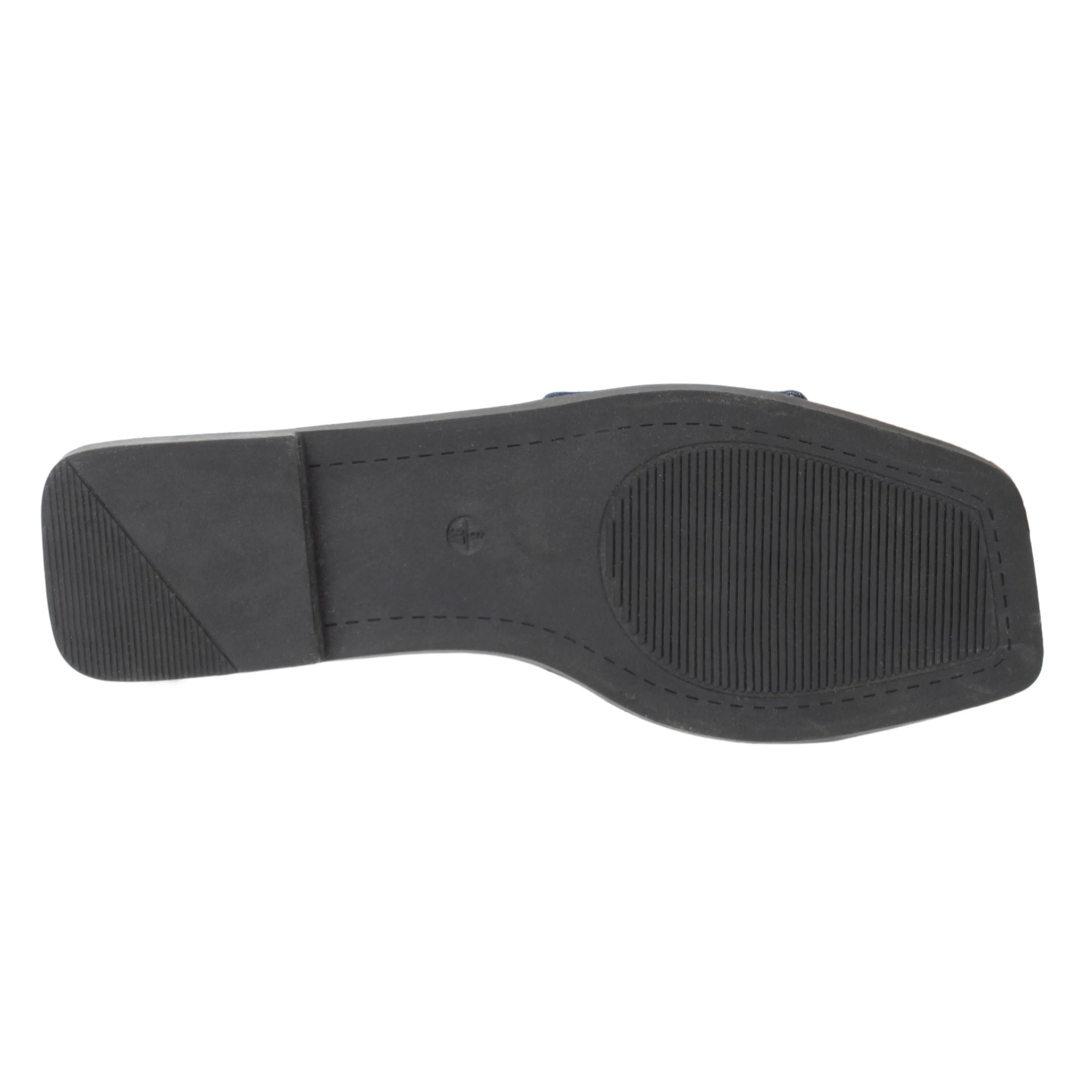 Janice Denim Slide Sandals