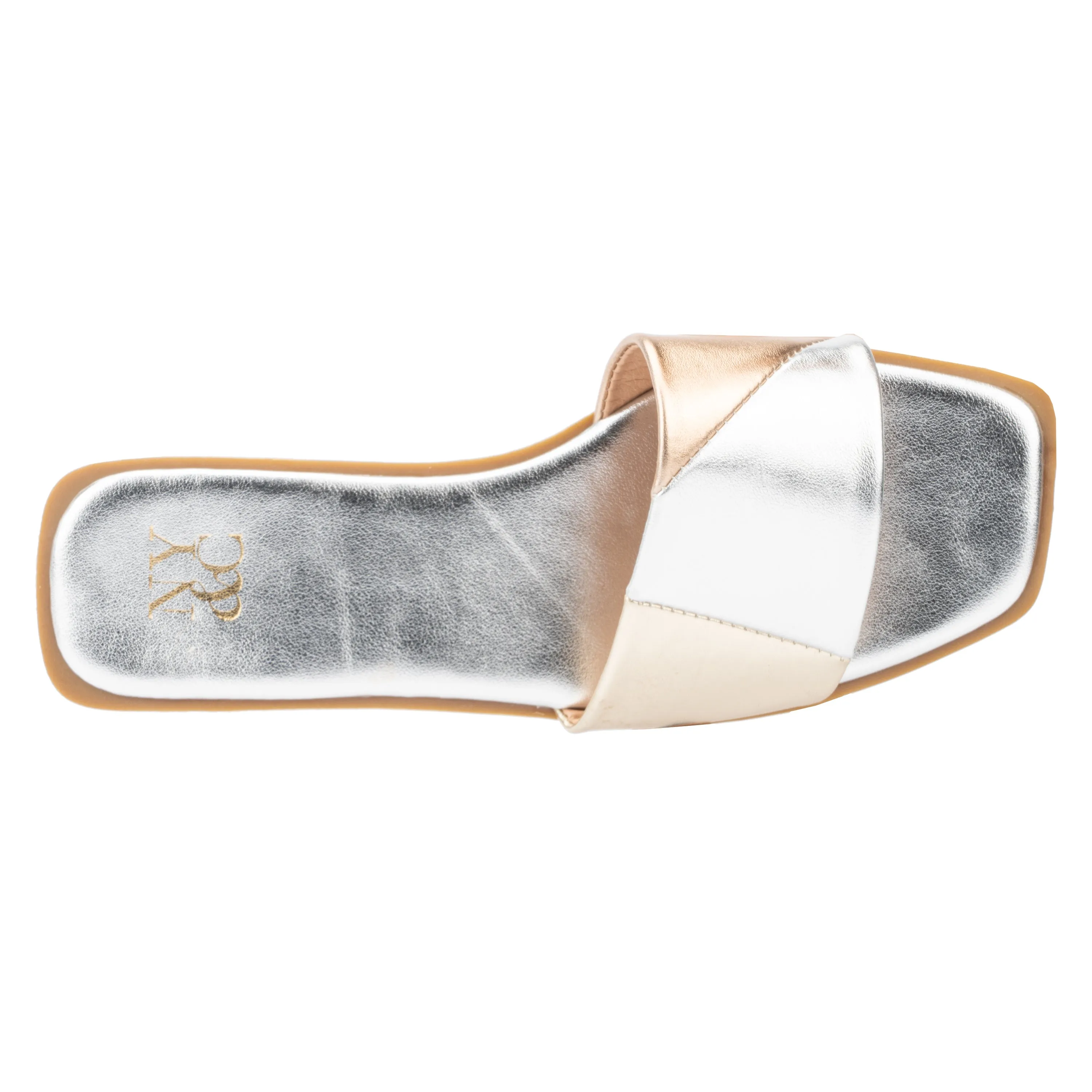 Janice Denim Slide Sandals