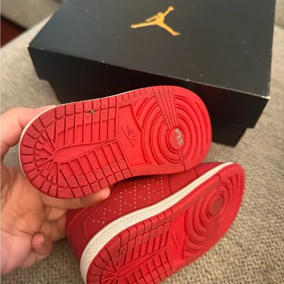 Jordan Kids Red Sneakers
