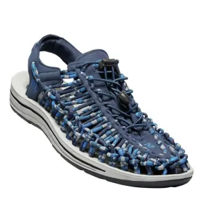 Keen UNEEK Flat Cord Sneaker Sandals Mens 11.5 Dress Blue Skydiver Stretchy