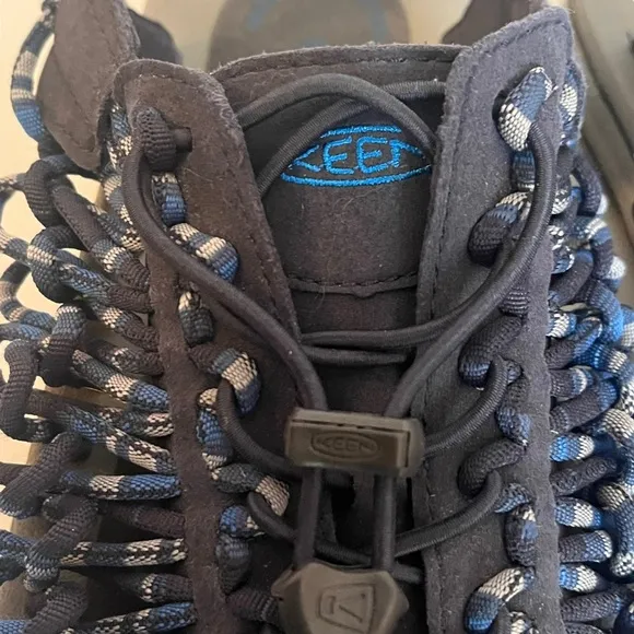 Keen UNEEK Flat Cord Sneaker Sandals Mens 11.5 Dress Blue Skydiver Stretchy