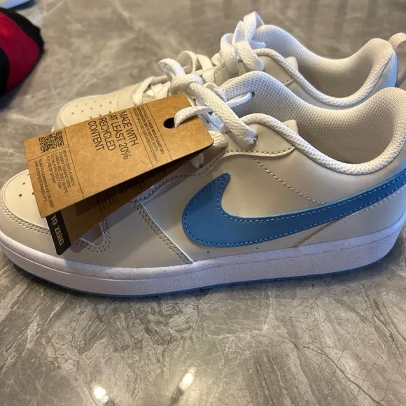 Kids' Court Borough Recraft Low Top Sneaker Big Kid Tan/Blue Size Youth 6