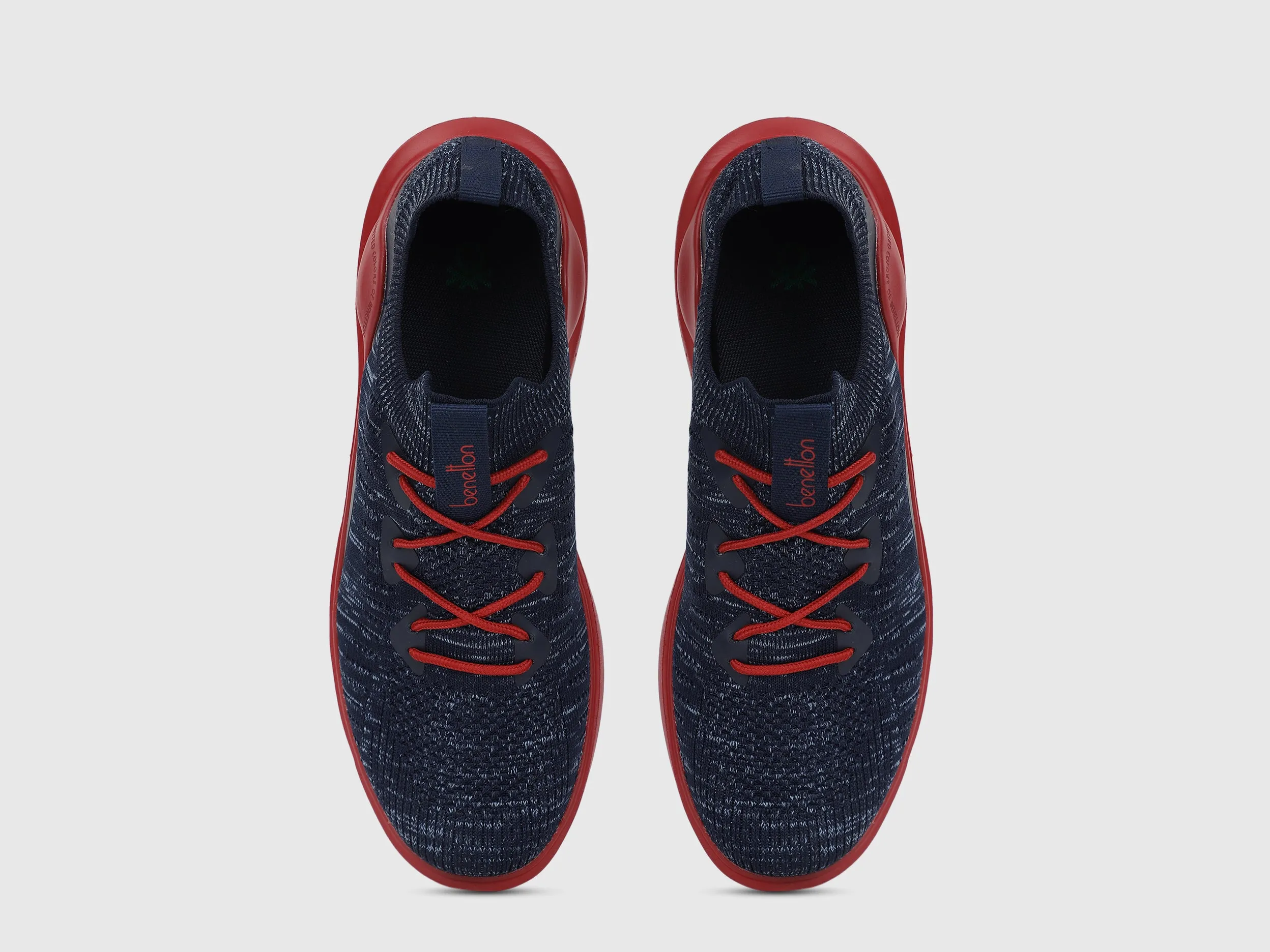 Knitted Textured Sneakers