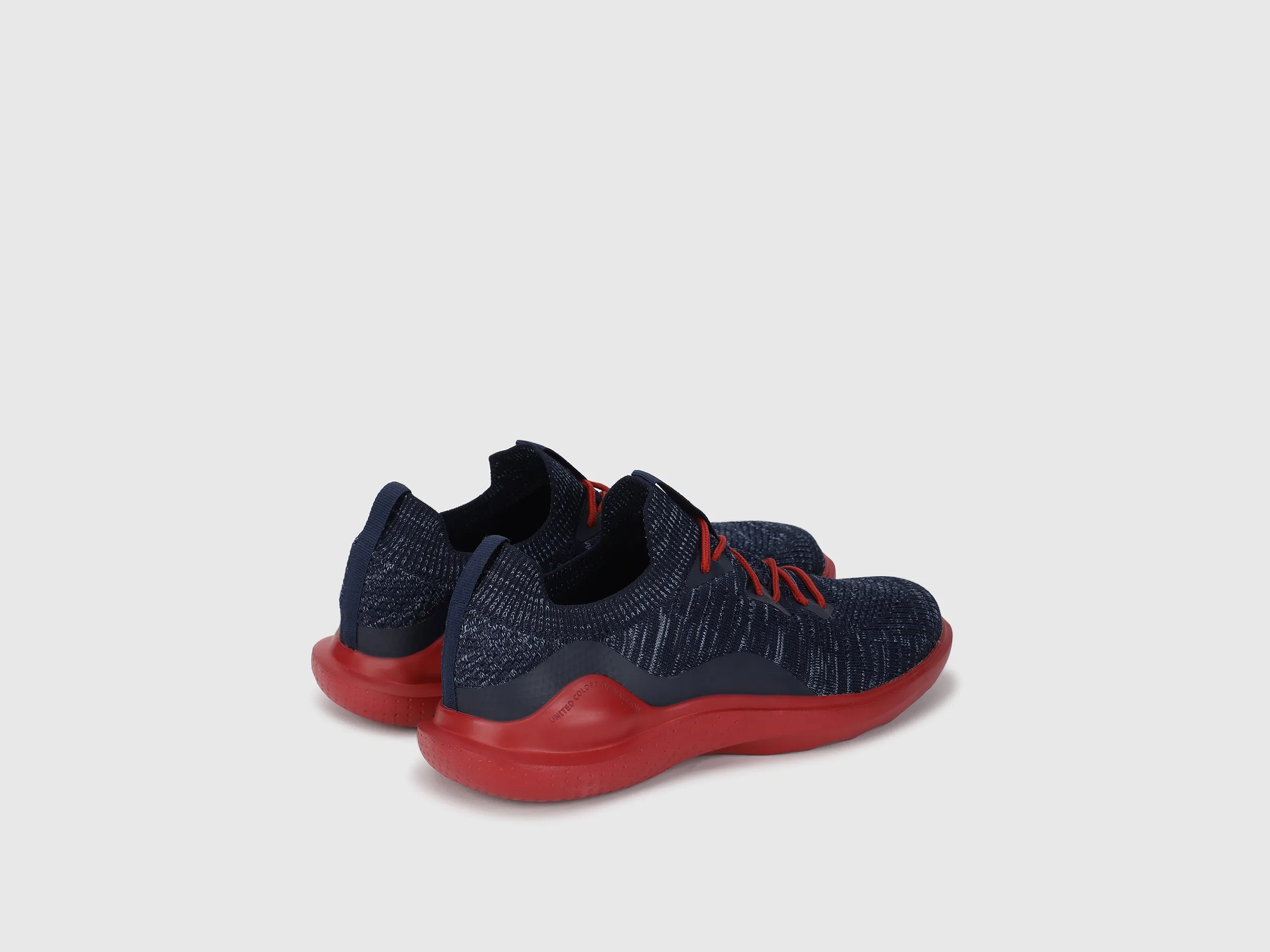 Knitted Textured Sneakers