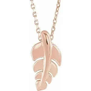 Leaf 16-18" Necklace or Pendant 86670