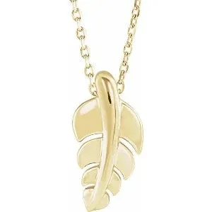 Leaf 16-18" Necklace or Pendant 86670