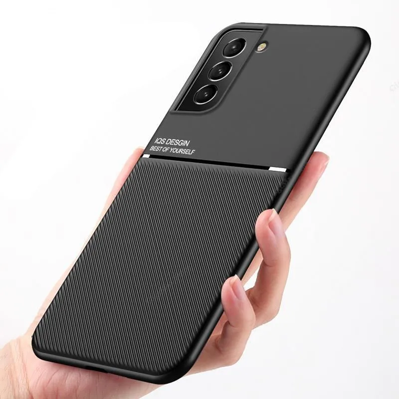 Leather Magnetic Case For Samsung Galaxy