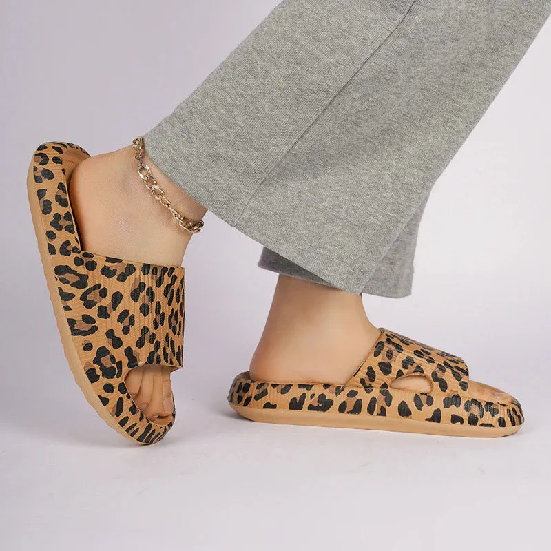 Leopard Print Slides