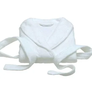 Linen House Bathrobe White Microfibre