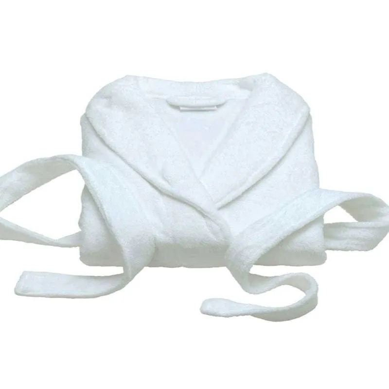 Linen House Bathrobe White Microfibre