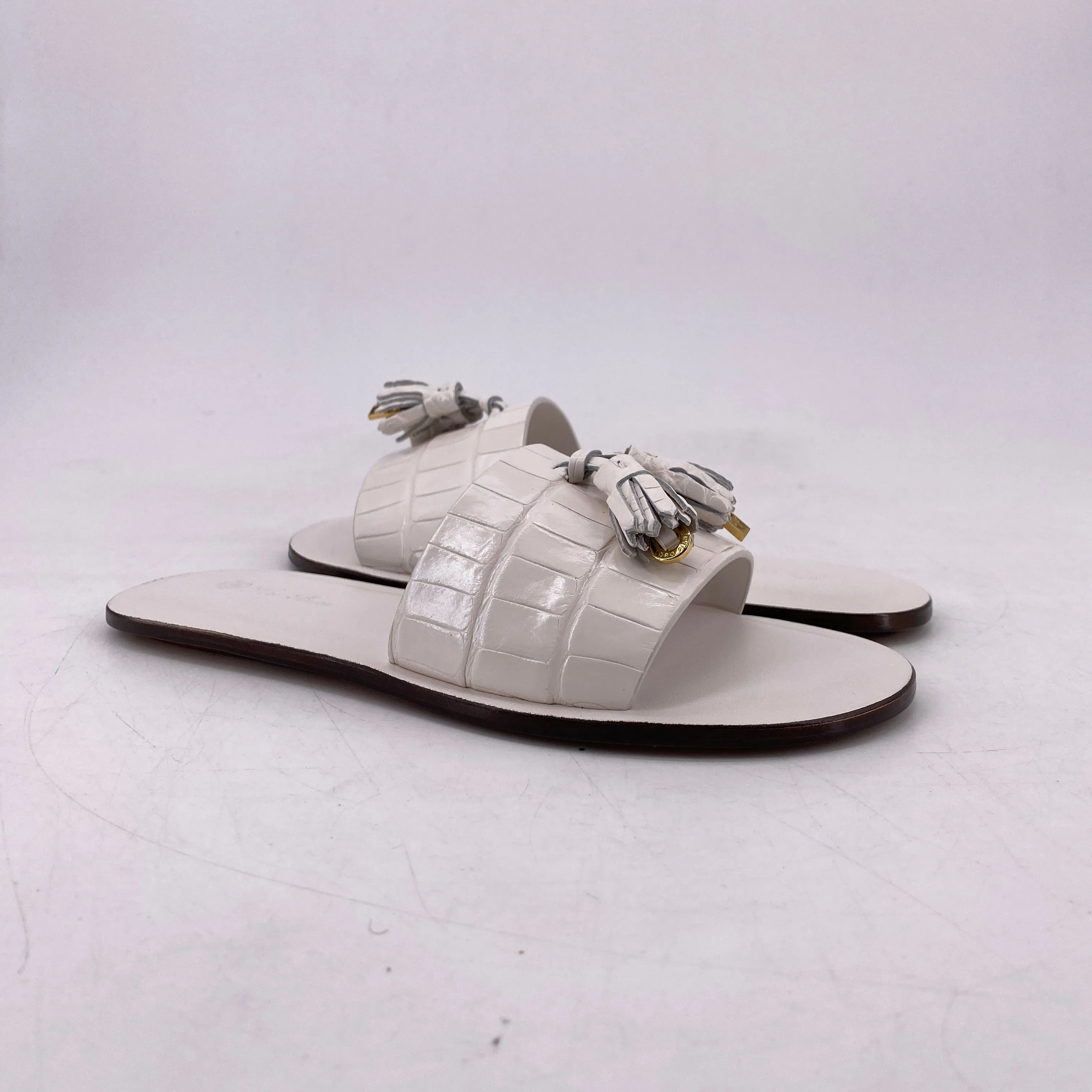 Loro Piana Slide "Tassels Charms"  New Size 36W
