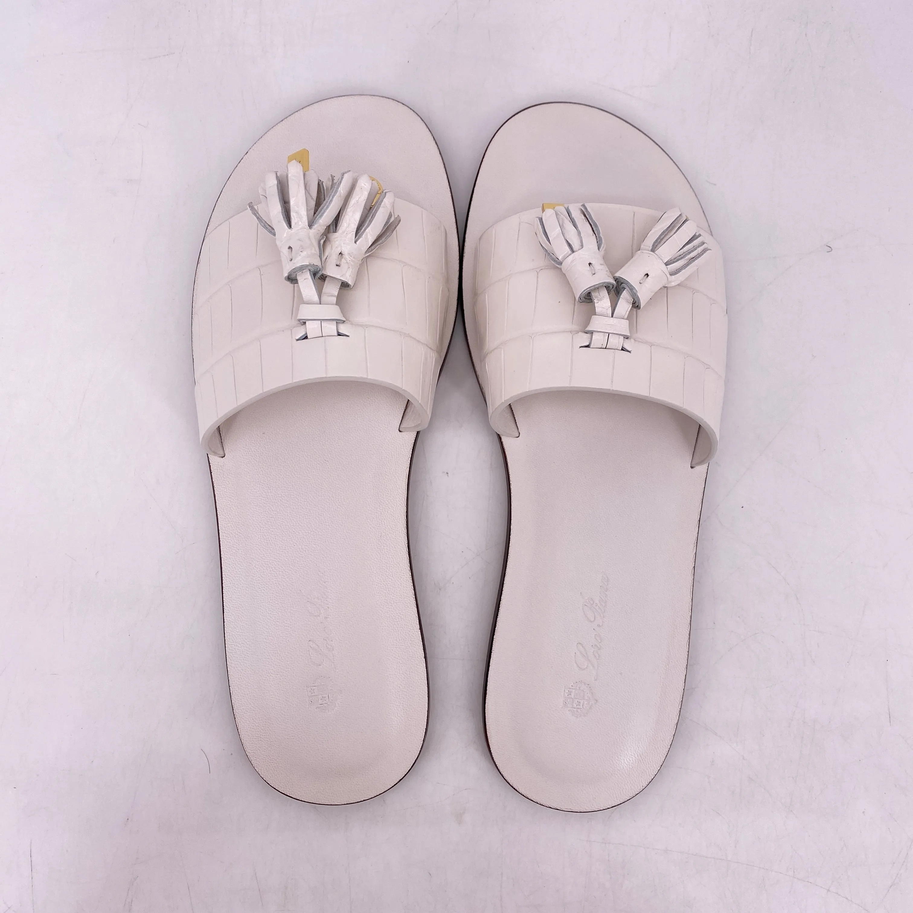 Loro Piana Slide "Tassels Charms"  New Size 36W