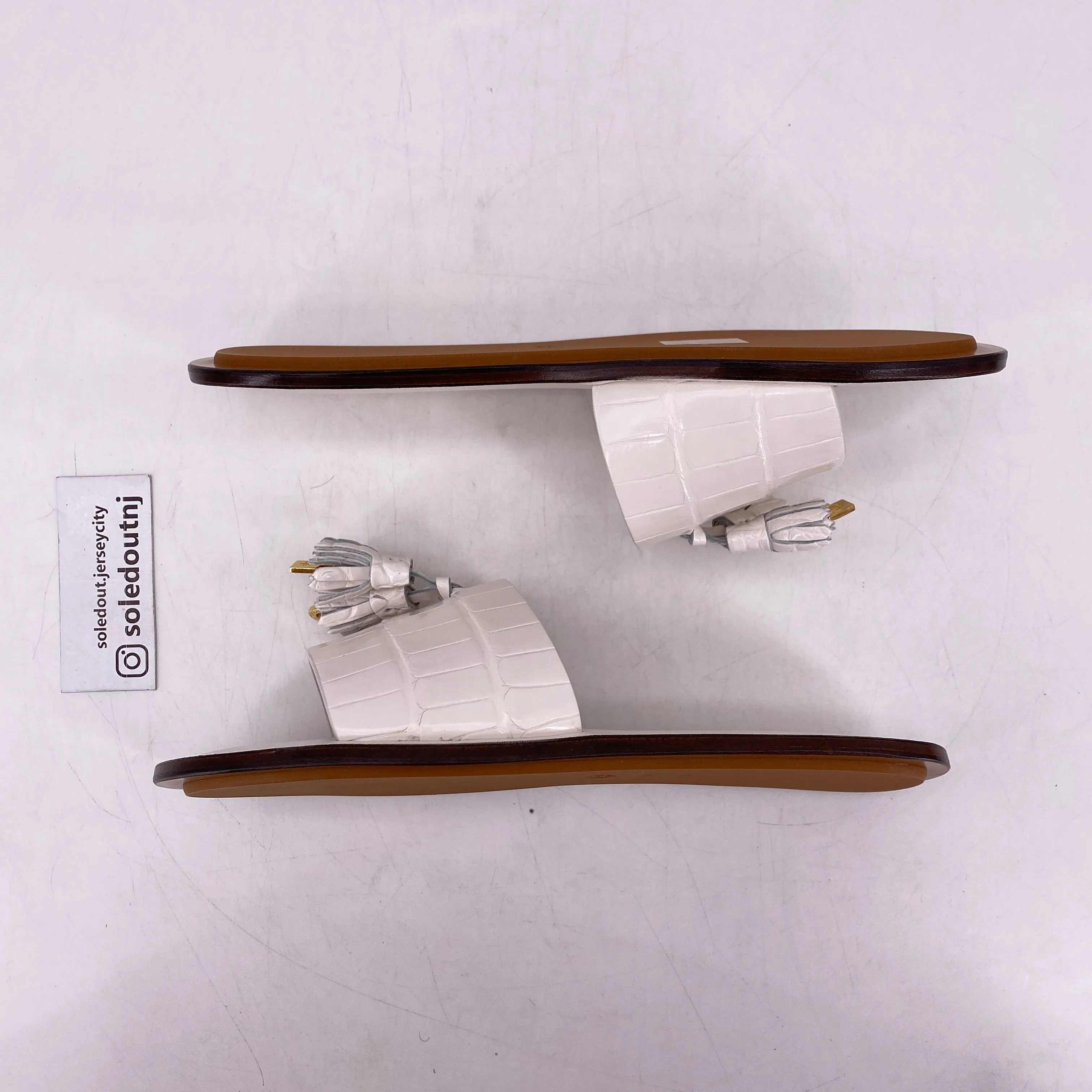 Loro Piana Slide "Tassels Charms"  New Size 36W