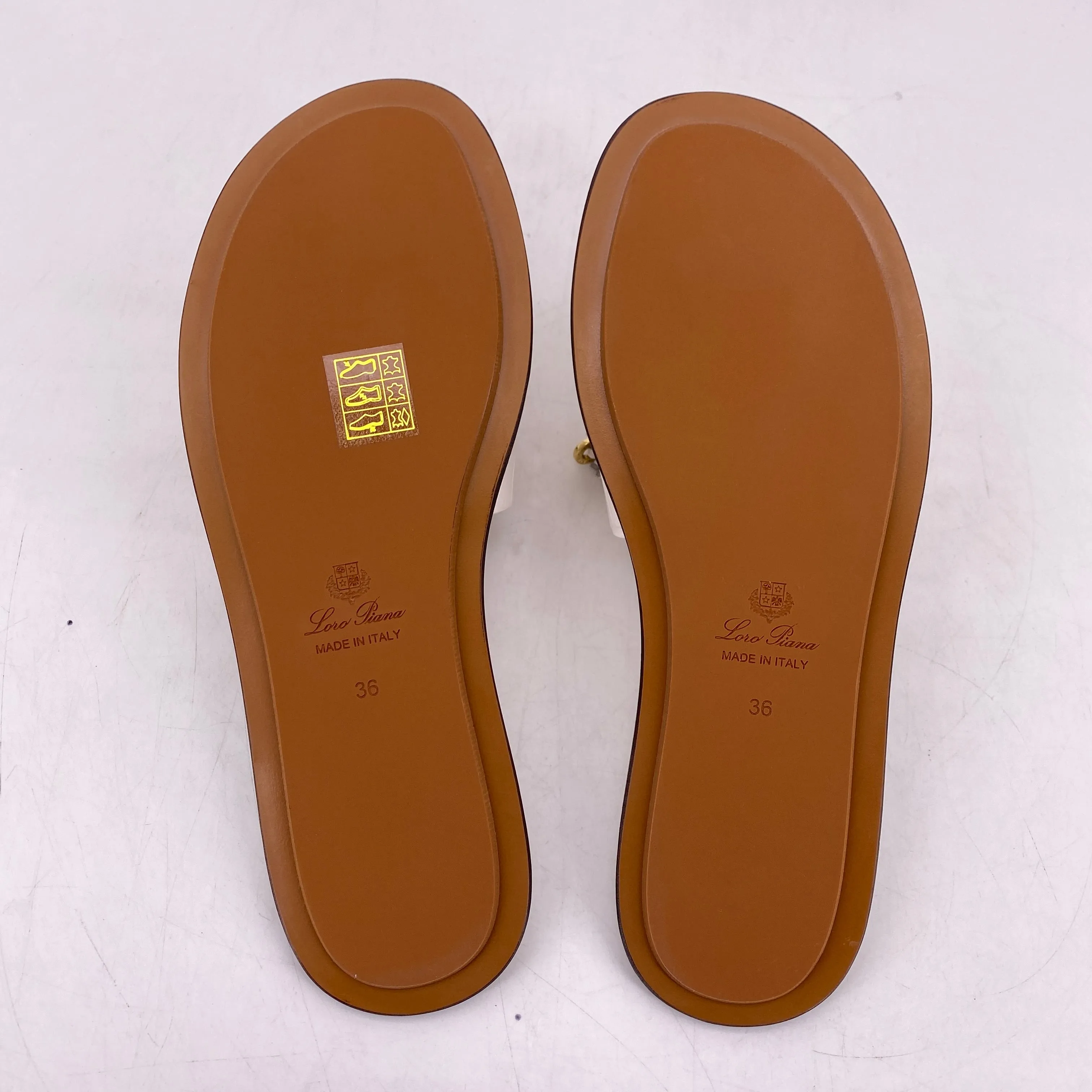 Loro Piana Slide "Tassels Charms"  New Size 36W