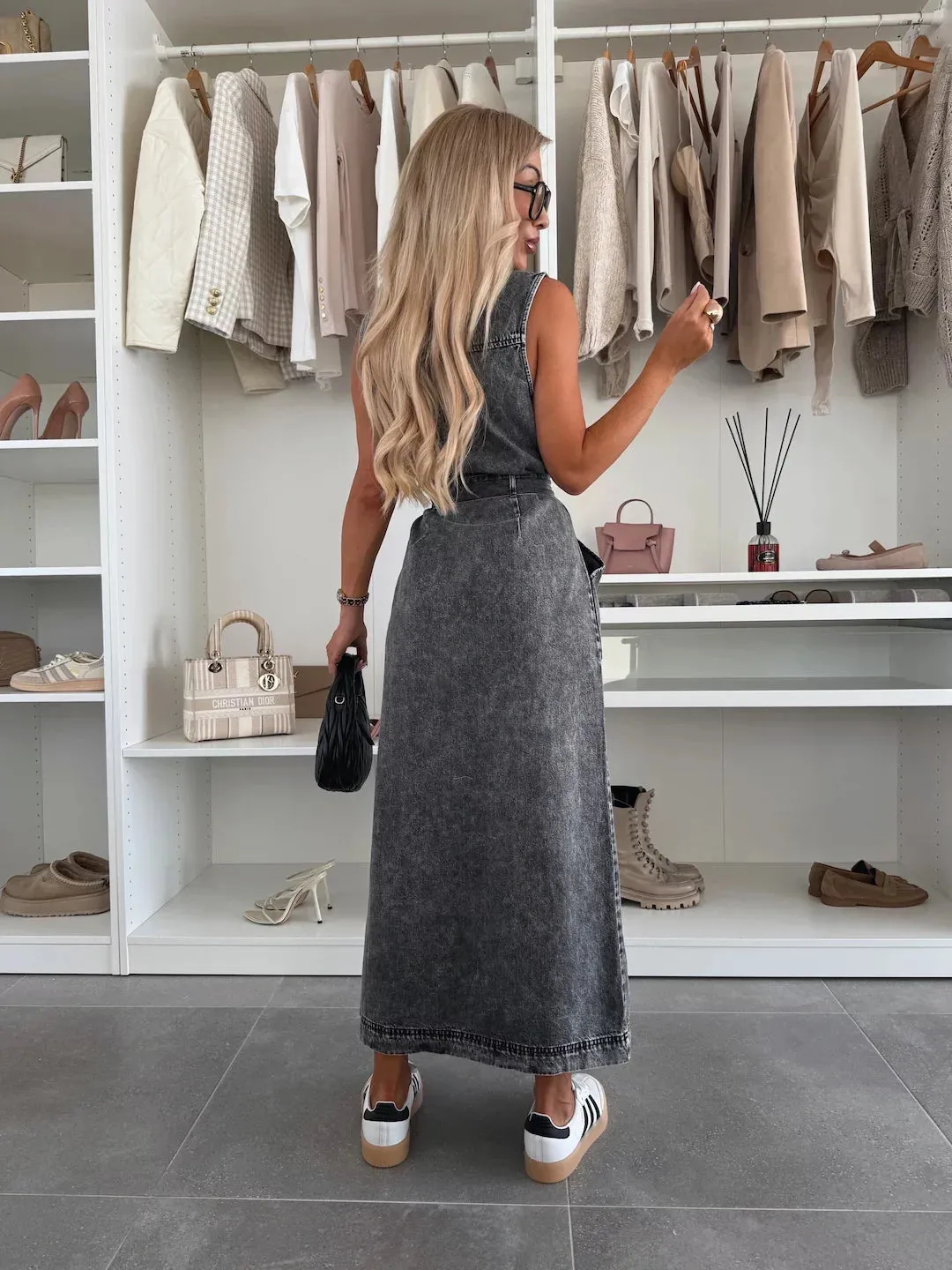 Louisa | Maxi Denim Dress