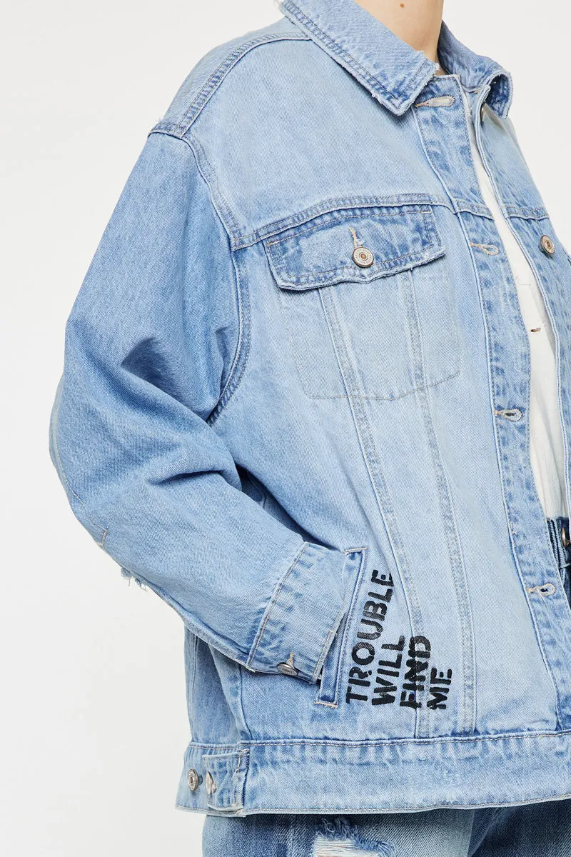 Lusty 90's Oversized Jacket
