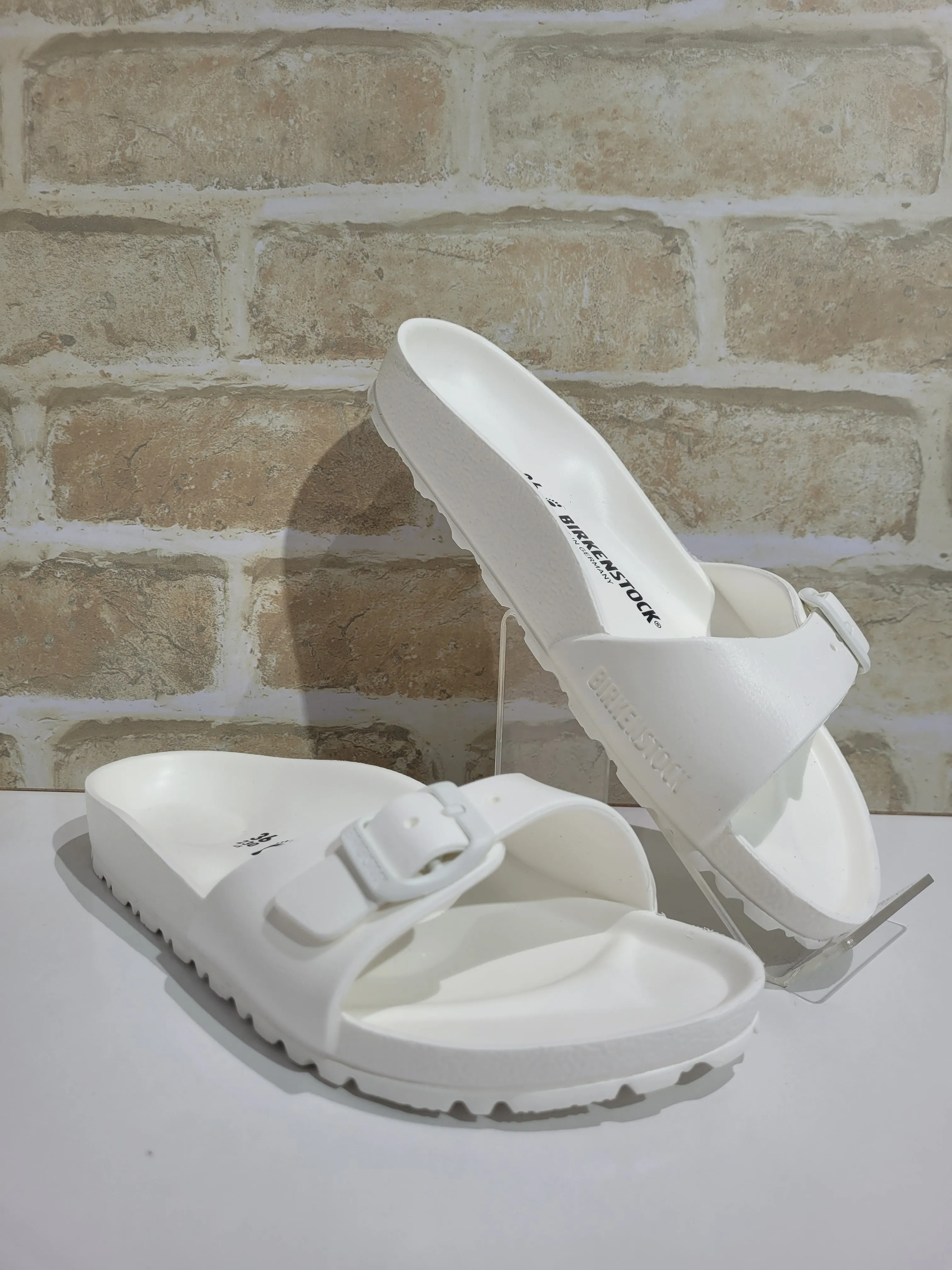 Madrid EVA White Narrow by Birkenstock