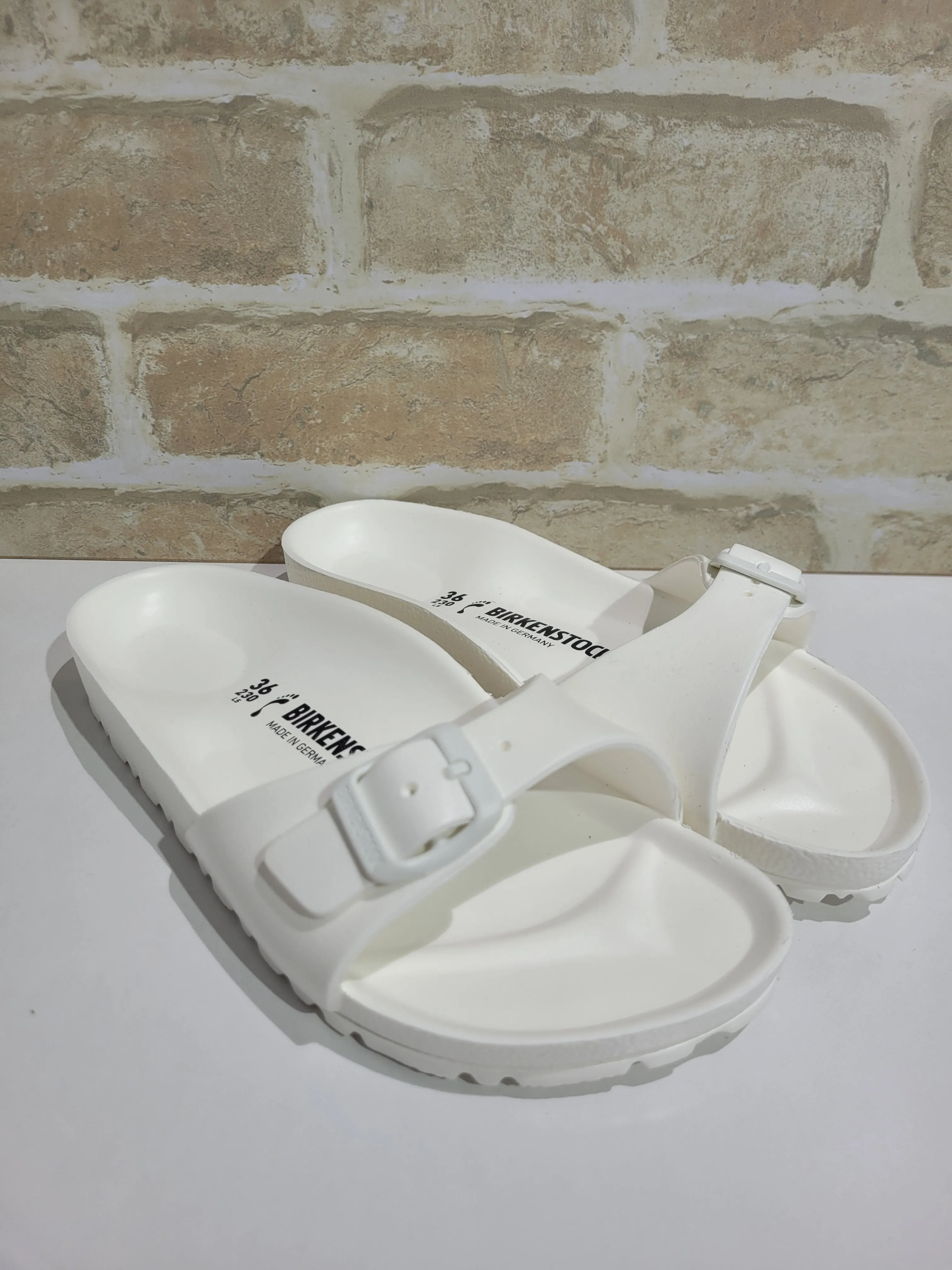 Madrid EVA White Narrow by Birkenstock