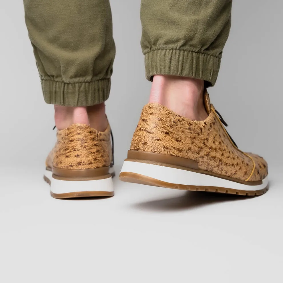 Marco Di Milano Scanno Orix Ostrich Quill Sneakers